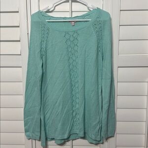 Candie's Light Blue Knit Sweater